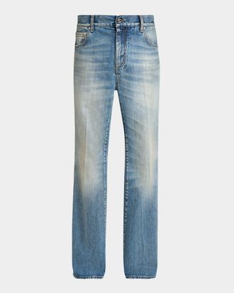 Amiri Men & apos;s MA Fit Faded Denim Jeans