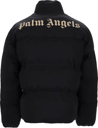 Palm Angels Logo-Embroidered Technical Polyamide Jacket - Black