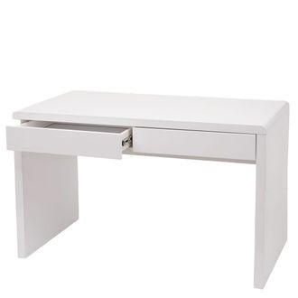 Hhg Hhg - Tocador 658, Tocador Tocador Tocador Cosm&eacute;tico, Blanco Alto Brillo, 100x60cm