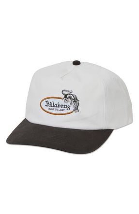 Billabong Breakdown Snapback Baseball Cap in Black/White at Nordstrom