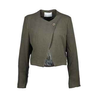 Am&eacute;lie & Am&eacute;lie Blazer Crotone - Jackets - Mujer - Verde - XL