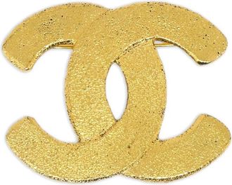 Chanel Spilla CC 1990-2000 - Oro