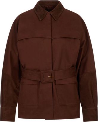 Fabiana Filippi Mujer, Chaquetas, Marr&oacute;n, Talla: 2XS