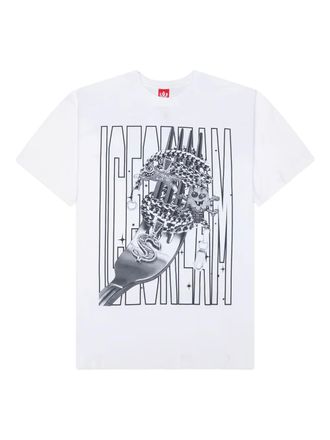 Icecream T-shirt Pasta - Bianco