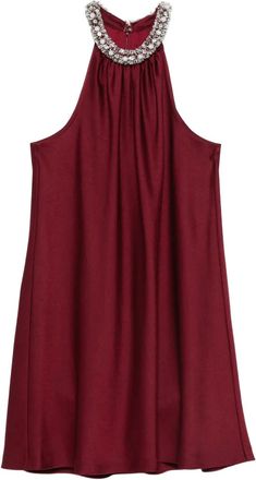 SIMKHAI Hadleigh mini-jurk met verfraaid detail - Rood