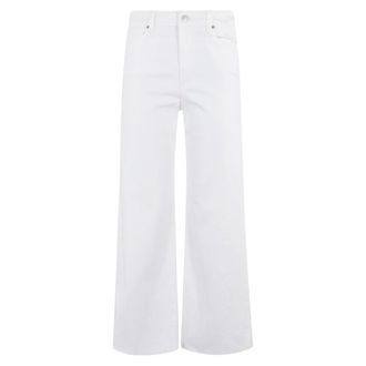 Paige Paige, Jeans, Dames, Wit, W24, Zonnebrandbescherming voor Buitensporten