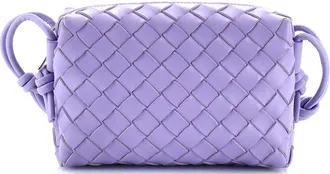 Bottega Veneta Loop Crossbody Bag Intrecciato Nappa Mini (Authentic Pre-Loved)