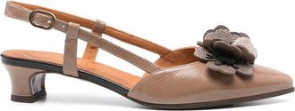 Chie Mihara Hazel slingback pumps - Brown