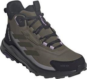 adidas Terrex Anylander Mid R.RDY Waterproof Hiking Boot in Olive/Night Cargo/Black at Nordstrom Rack, Size 10.5