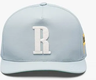 Rhude MenS Light Blue Cotton Baseball Cap