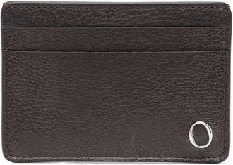 Orciani textured-leather cardholder - men - Calf Leather - One Size - Brown