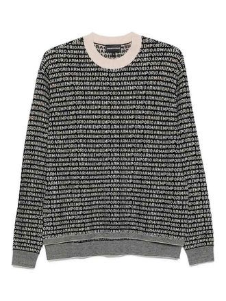 Emporio Armani Wool Crewneck Jumper
