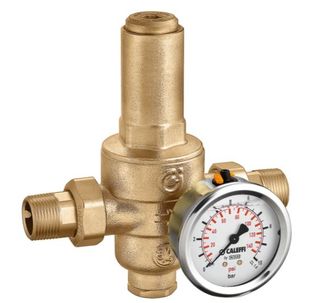 Caleffi Caleffi Riduttore Di Pressione 3/4 Secondo Stadio Con Manometro - Cartuccia Estraibile Pn40 536056 Ottone3/4