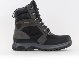 Dunham Mens 8000 Works Waterproof 8-Inch Ubal Boots In Black Castle Rock