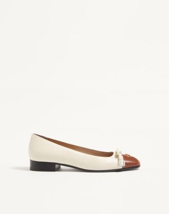 Valentino Garavani Valet Du Roi Kidskin Ballerina 25Mm Wo