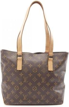 Louis Vuitton Pre-owned Tote Bags, female, Brown, Size: ONE SIZE Pre-owned Canvas louis-vuitton-bags