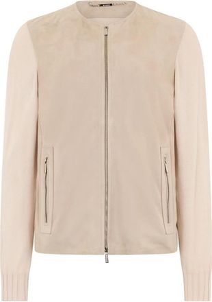 Moorer Erica Jas - Dames - Zomerjassen - Beige - M - Kasjmier - Jassen