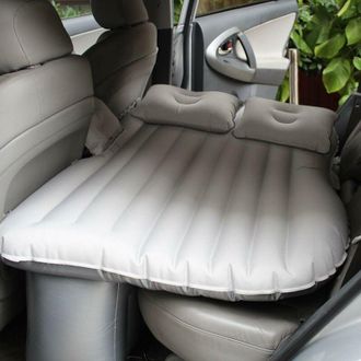 OEM Colch&oacute;n Inflable Para Coche, Cama De Viaje, Coj&iacute;n De Escape Central Y Trasero, Color Gris
