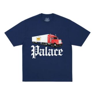 Palace Truck Off T-Shirt Navy P30TS415
