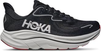 Hoka One One Mens Clifton 10 - Shoes Black/Silver Size 10.0