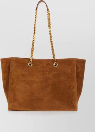 Saint Laurent niki suede tote bag