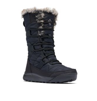 Columbia Womens Minx Iv Snow Boots, Black/Titanium Ii, 12 Wide