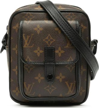 Louis Vuitton Pre-owned Cross Body Bags, female, Brown, Size: ONE SIZE Pre-owned Pocket Crossbody Bag