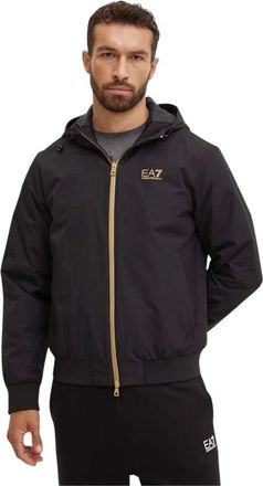 Emporio Armani 8Npb21 Bomber Jacket - - Jackets - Uomo - Nero - S