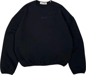 Fear of God Modern Fit Fleece Crewneck Jet Black 192SP256540F