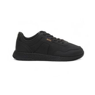 HUGO BOSS Heren, Schoenen, Zwart, Maat: 41 EU Leer