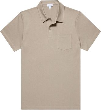 Sunspel Hombre, Camisetas, Beige, Talla: M