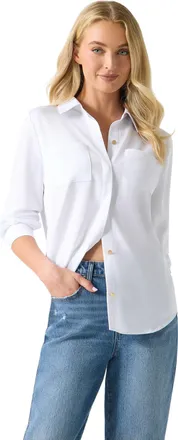 Guess LS Olinda Satin Blouse