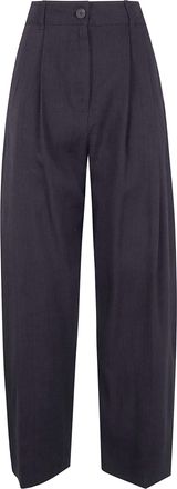 STUDIO NICHOLSON Acuna Double Pleat Front Pant