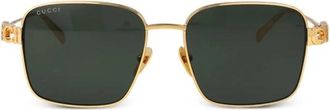 Gucci Gg 1937S Zonnebrillen - Dames - Zonnebrillen - Geel - ONE Size - Accessoires