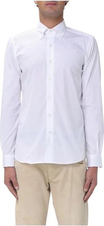 Fay Shirt - Heren - Casual Overhemden - Wit - M - Overhemden