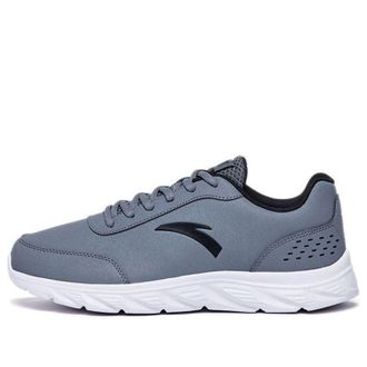 Anta Running Series Sneakers Leather Stone Grey 91835529-2