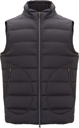 Herno Gewatteerd Vest - Heren - Bodywarmers - Zwart - 2XL - Polyester - Jassen