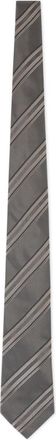 Brunello Cucinelli Brown Stripes Tie