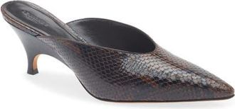 Le Monde Beryl Petra Mule in Brown at Nordstrom, Size 39.5