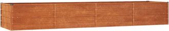 vidaXL Arriate Oxidado De Acero Corten 320x80x45 Cm Vidaxl