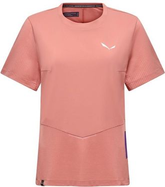 Salewa Pedroc Dry Hyb T-Shirt Funktionsshirt f&uuml;r Damen | rosa