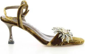 Lola Cruz Groene Damesschoenen Stijlvol Model - Dames - Sandalen met hakken - Groen - 40 EU - Schoenen