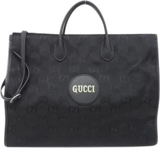 Gucci Pre-owned Vintage Tote Bag - unisex - Vintage Shopper - Zwart - ONE Size - Leer - Vintage