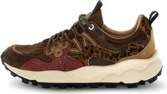 Flower Mountain Sneaker - Dames - Sneakers - Bruin - 38 EU - Su&egrave;de - Schoenen