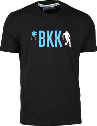 Dirk Bikkembergs Katoen Elastaan T-shirt - Heren - T-shirts - Zwart - M - Katoen - Tops