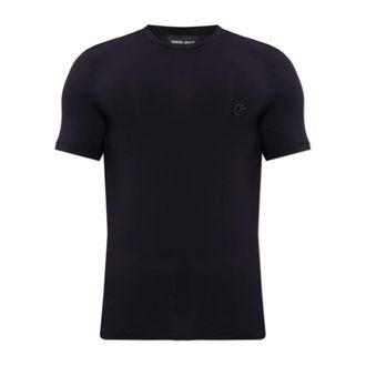 Giorgio Armani Heren, Tops, Blauw, Maat: XL Leer