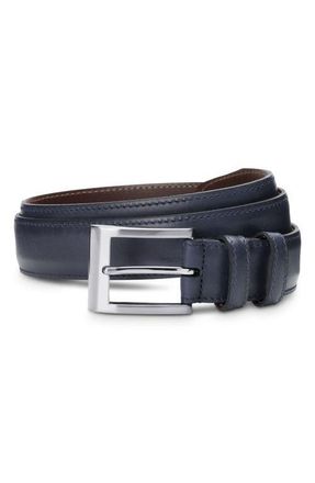 Allen Edmonds Classic Wide Belt in Blue at Nordstrom, Size 36