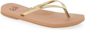 Malvados Lux Flip-Flop in Golden at Nordstrom, Size 7