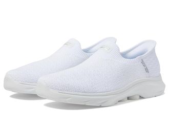 Skechers Go Walk 7 Springtime Hands Free Slip-Ins Womens Shoes White : 10.5 B - Medium