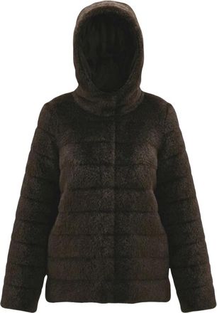 Emme Di Marella Pedale Jacket - Dames - Jassen - Bruin - S - Polyester - Jassen